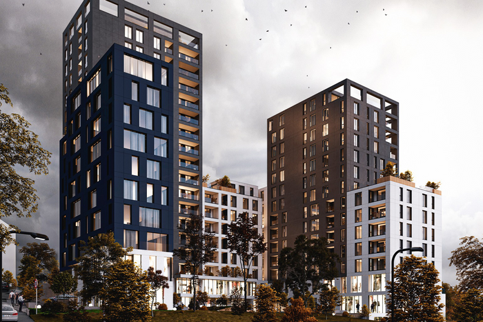 Appartement de 91,1m² à #vendre dans le quartier des muhaxherëve.