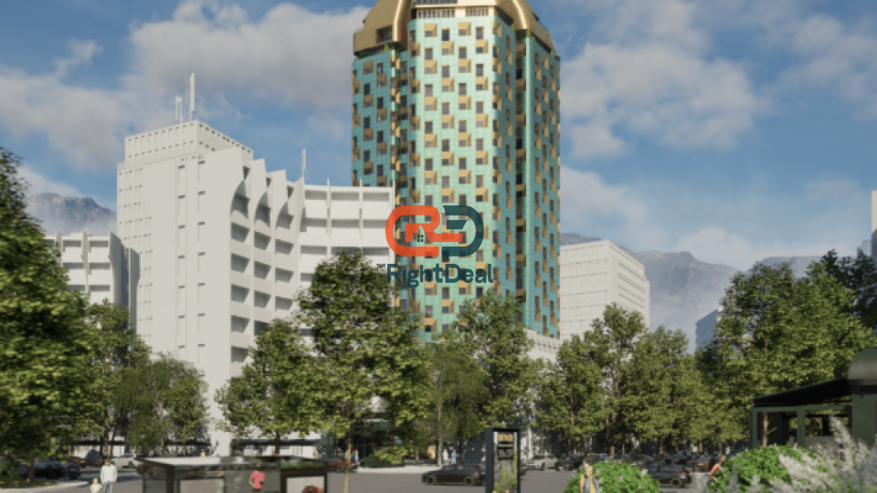Apartment 2+1 - verkauf - 9 etagen - pazari i ri - shkolla e kuqe - atsh - außenministerium