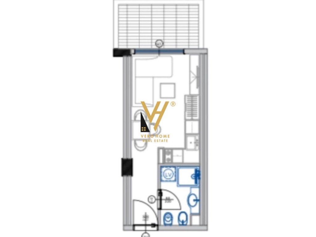Kitnets 28 m² com vista para o mar, qerret 39.700 euros (2)