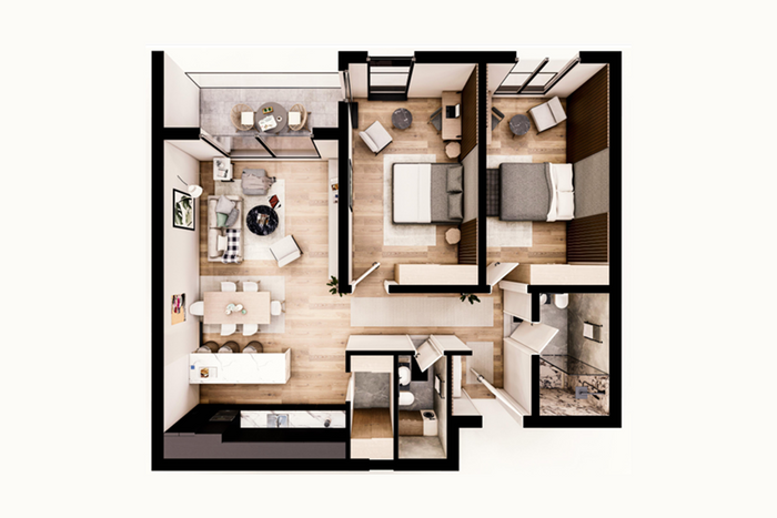 Apartamento de 110,4m² à venda em #Prishtina e Re (5)
