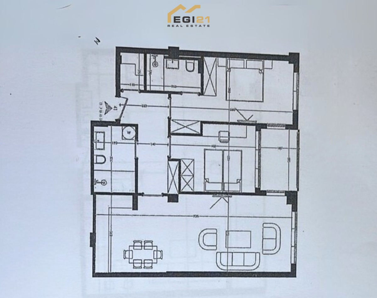Apartment 99.7m² for sale, Mati 1
