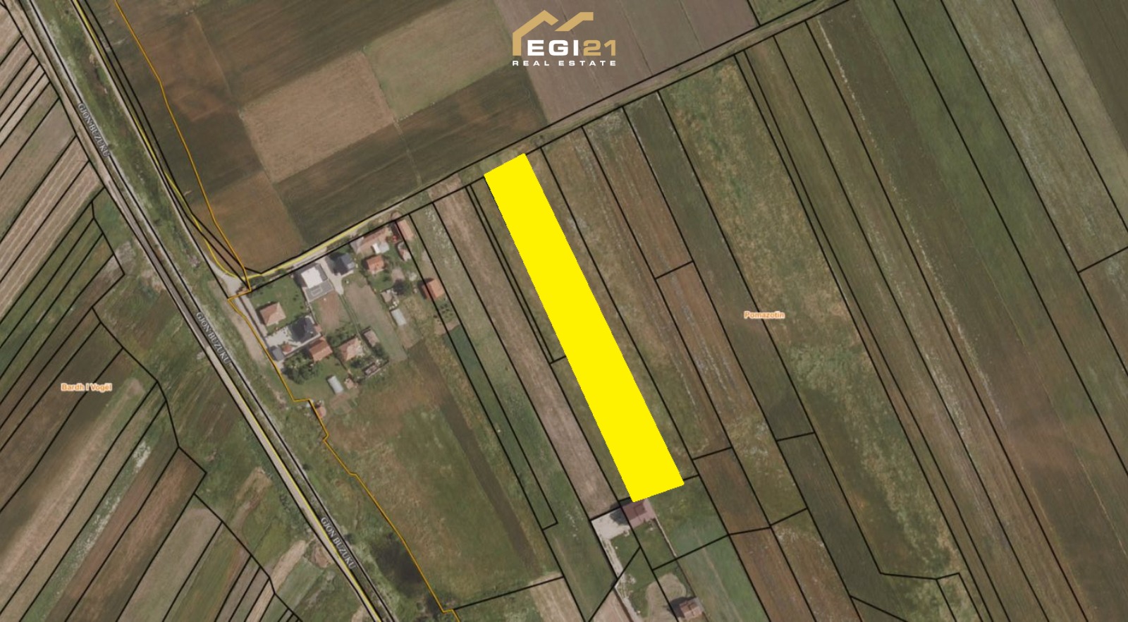Land 54.4 ari for sale, Fushë Kosovë