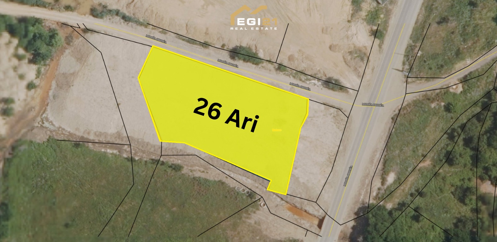 26 ari land for sale, kishnicë