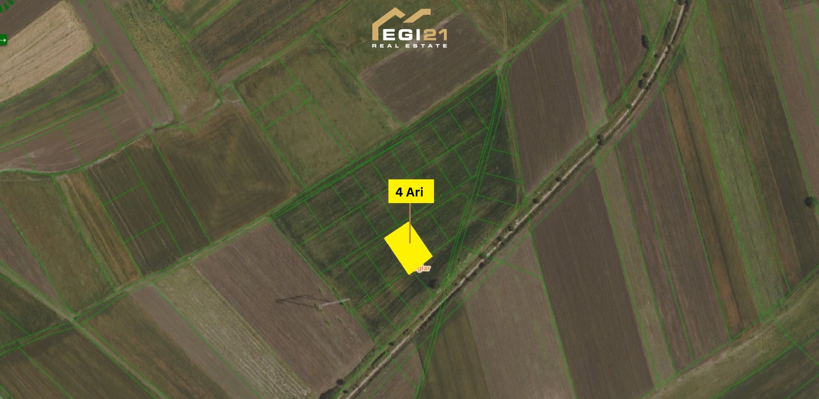 Land for 4 ari #sale with title deed – Uglar, Graçanicë