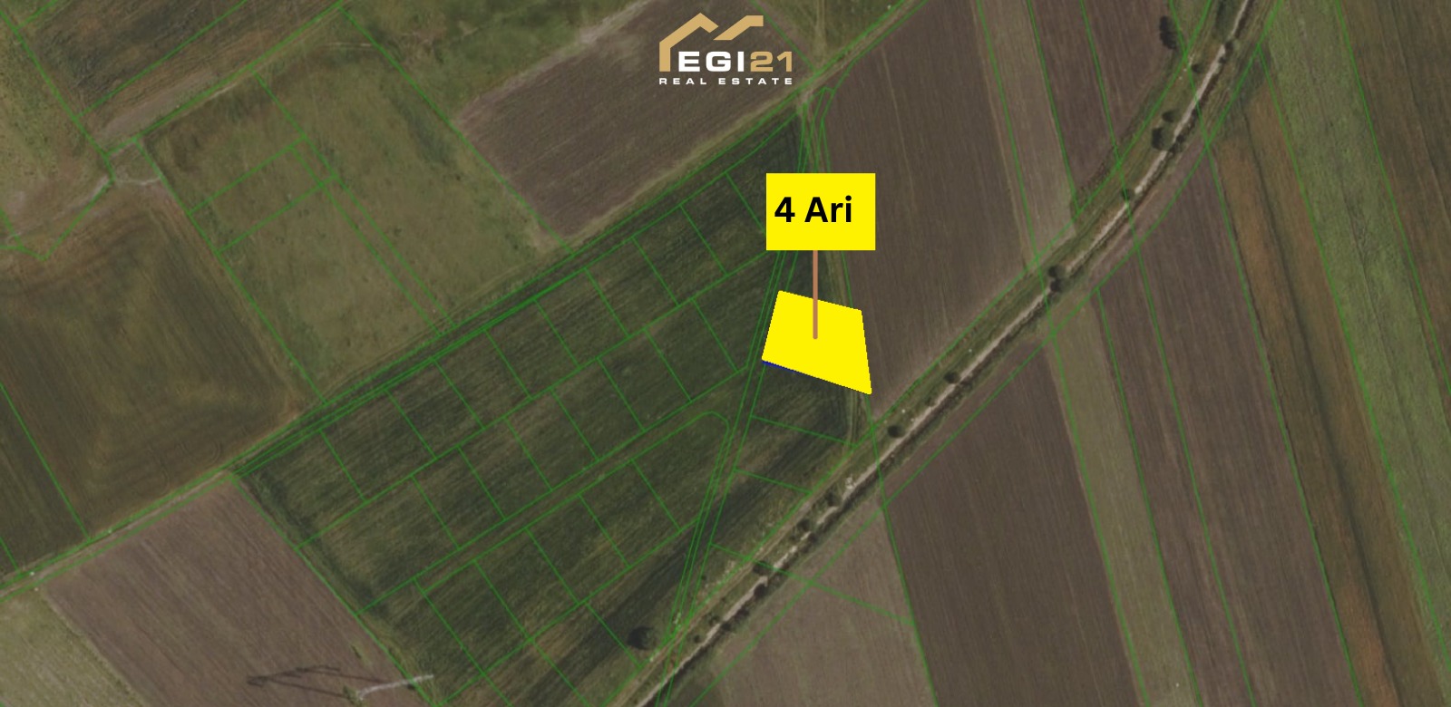 Land for 4 ari #sale with title deed – Uglar, Graçanicë