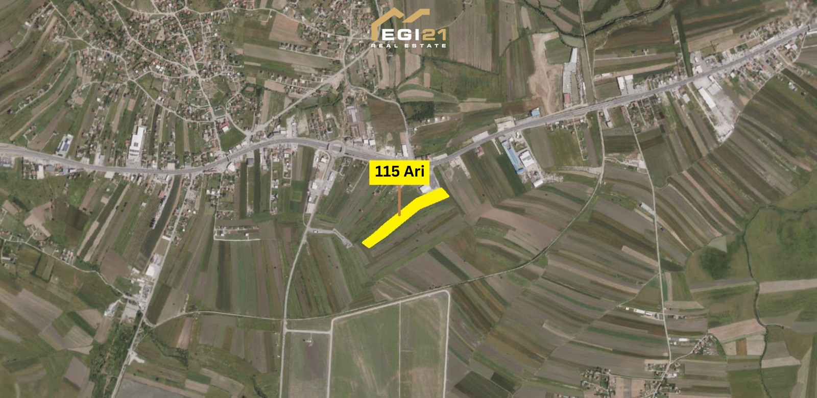 115 ari land for sale, sllatinë e madhe