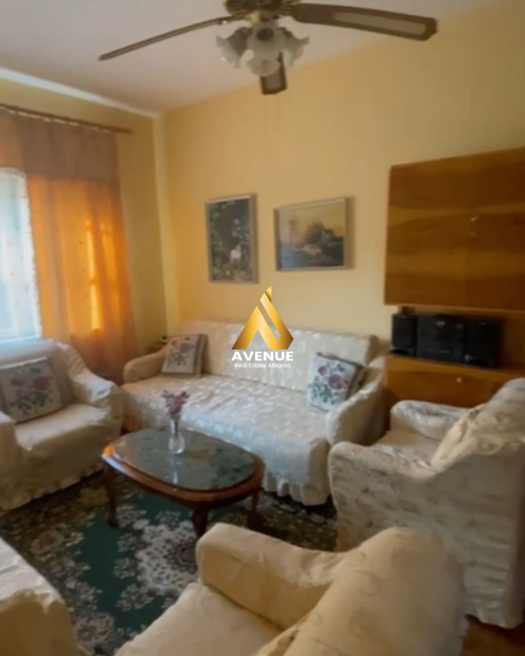 For rent: 2+1 apartment former durrësi restaurant