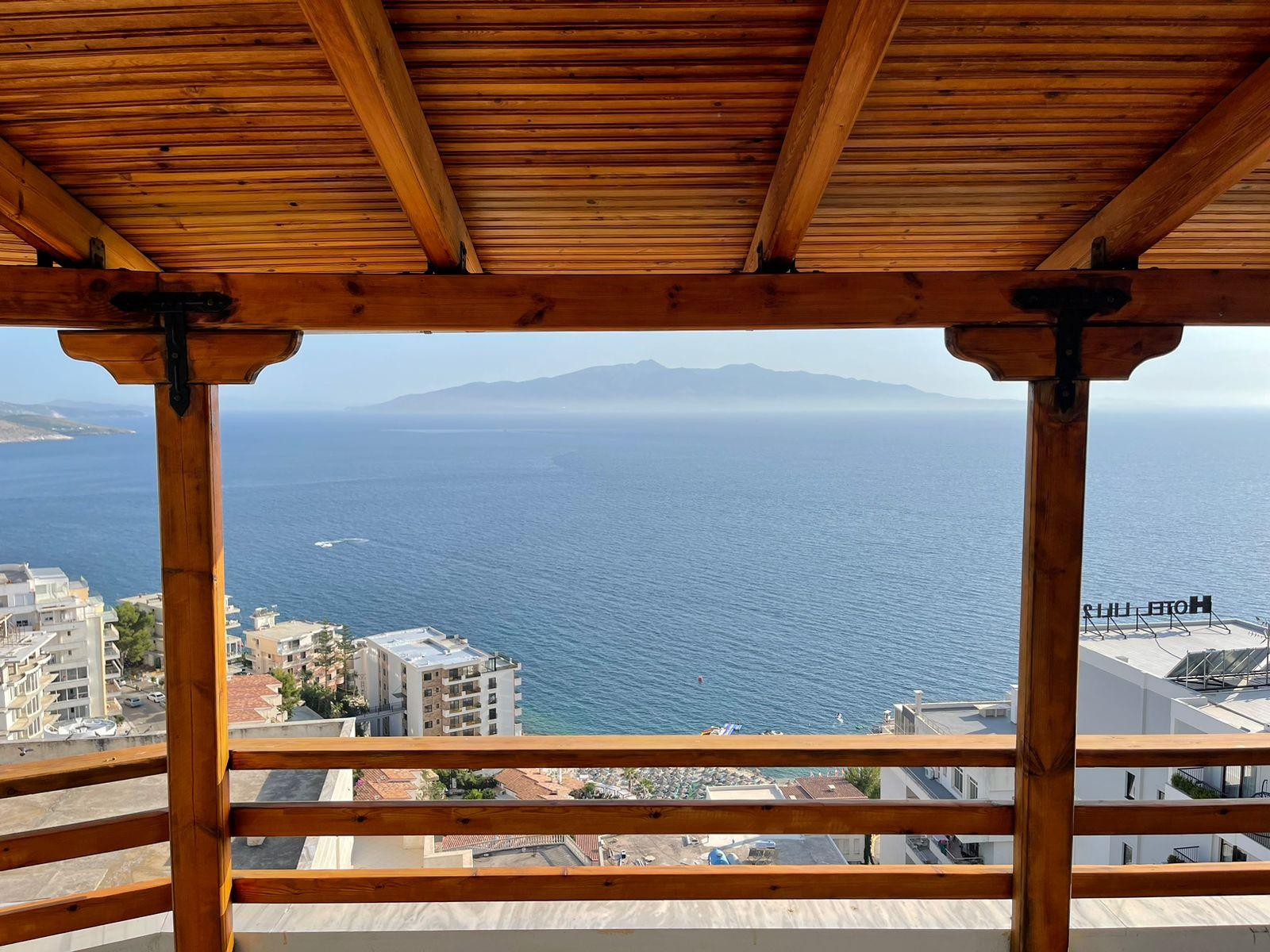 Apartamento 1+1 para alugar em Saranda – Vista para o mar, mobiliado e aconchegante
