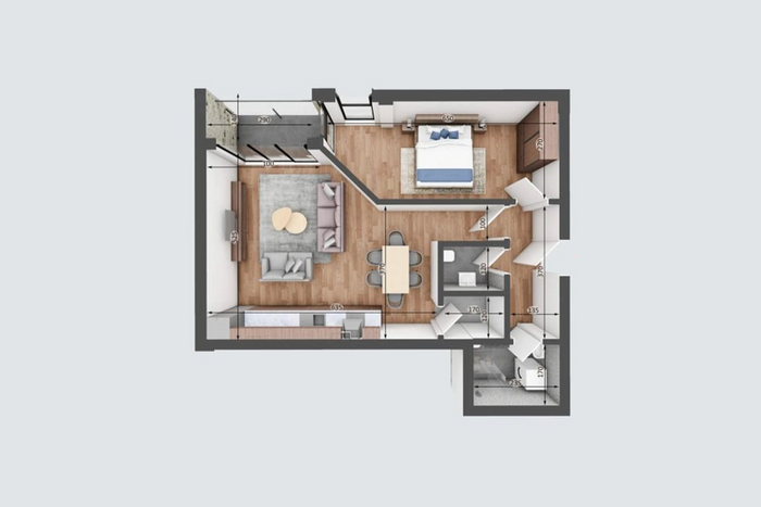 Wohnung 76,9m² zum #verkauf auf straße c
