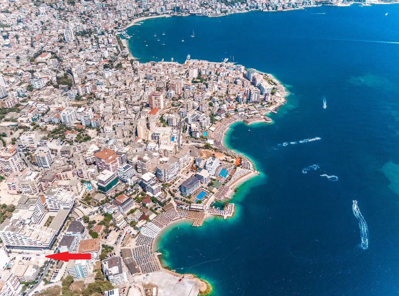 Apartamento de 1 quarto à beira-mar à venda em Saranda – Rua mitat hoxha, a 100m do mar