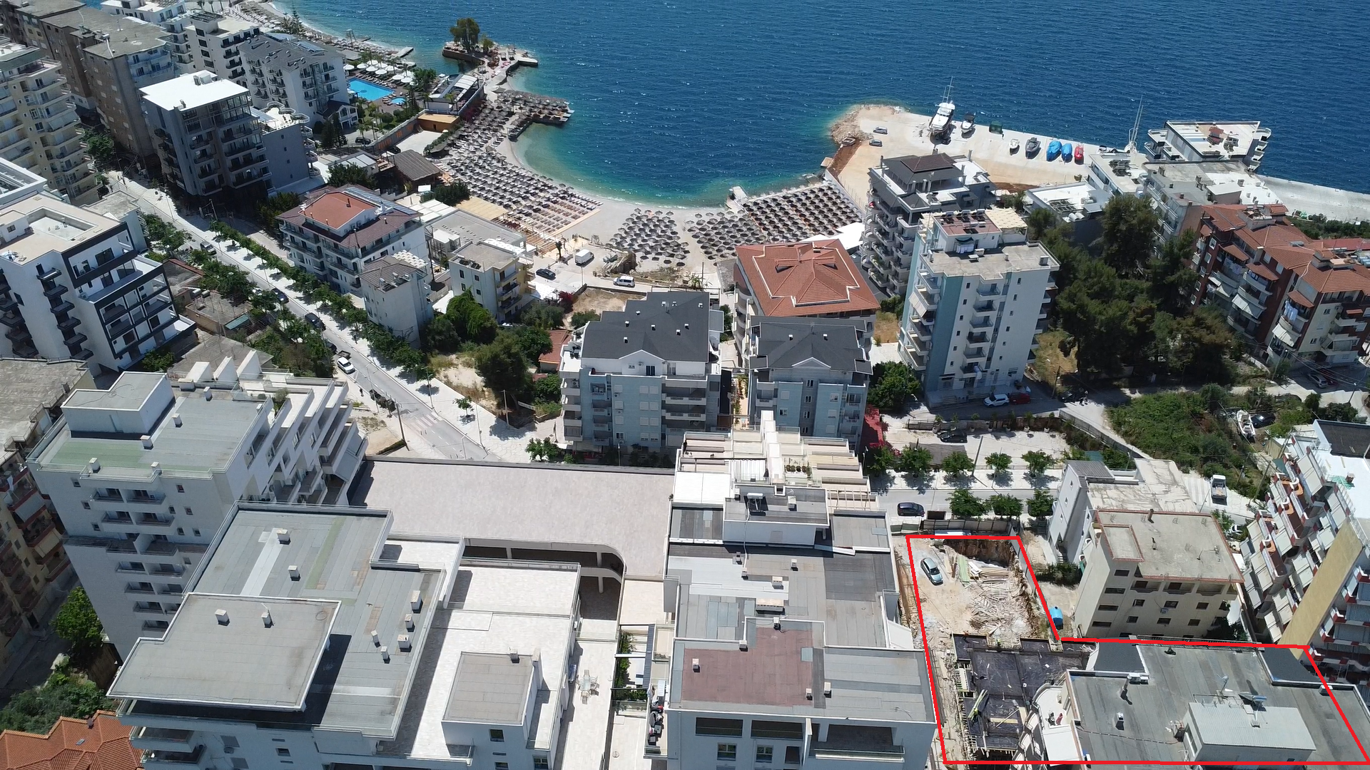 Apartamento de 1 quarto à venda em Saranda – Rua mitat hoxha, a 100m do mar