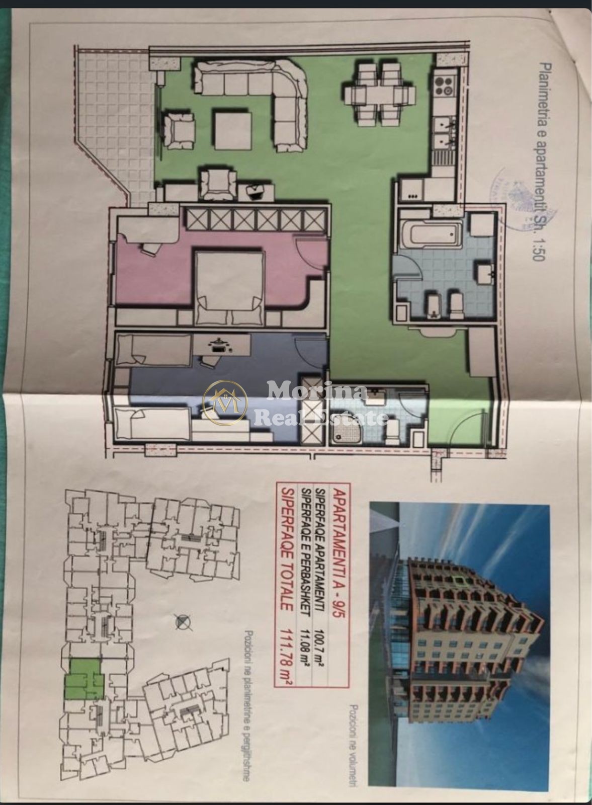 Vente, appartement 2+1+blk, Astir, prix 150000 euro