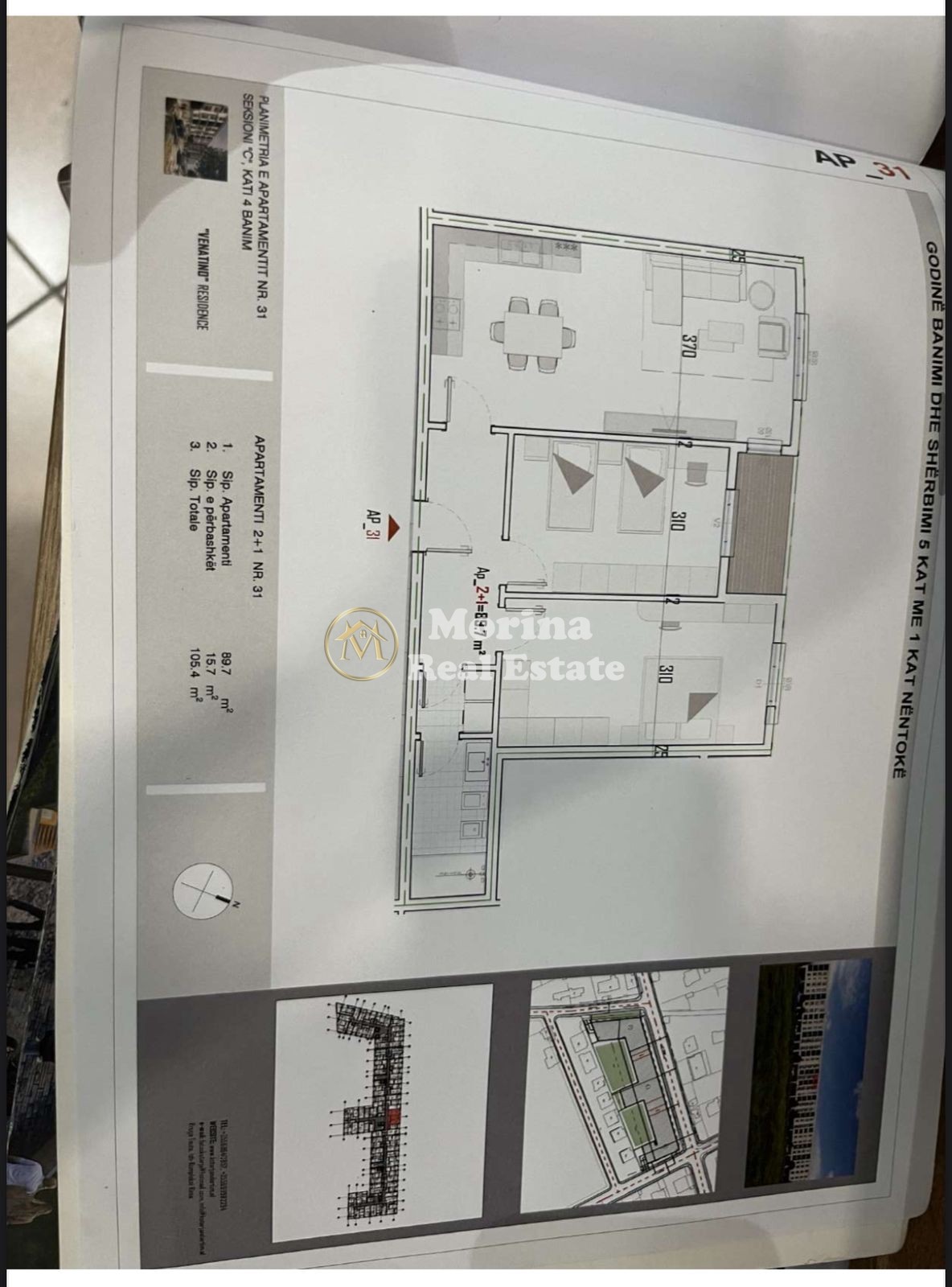 Vente | appartement 2 + 1 | laknas | 84 400 €