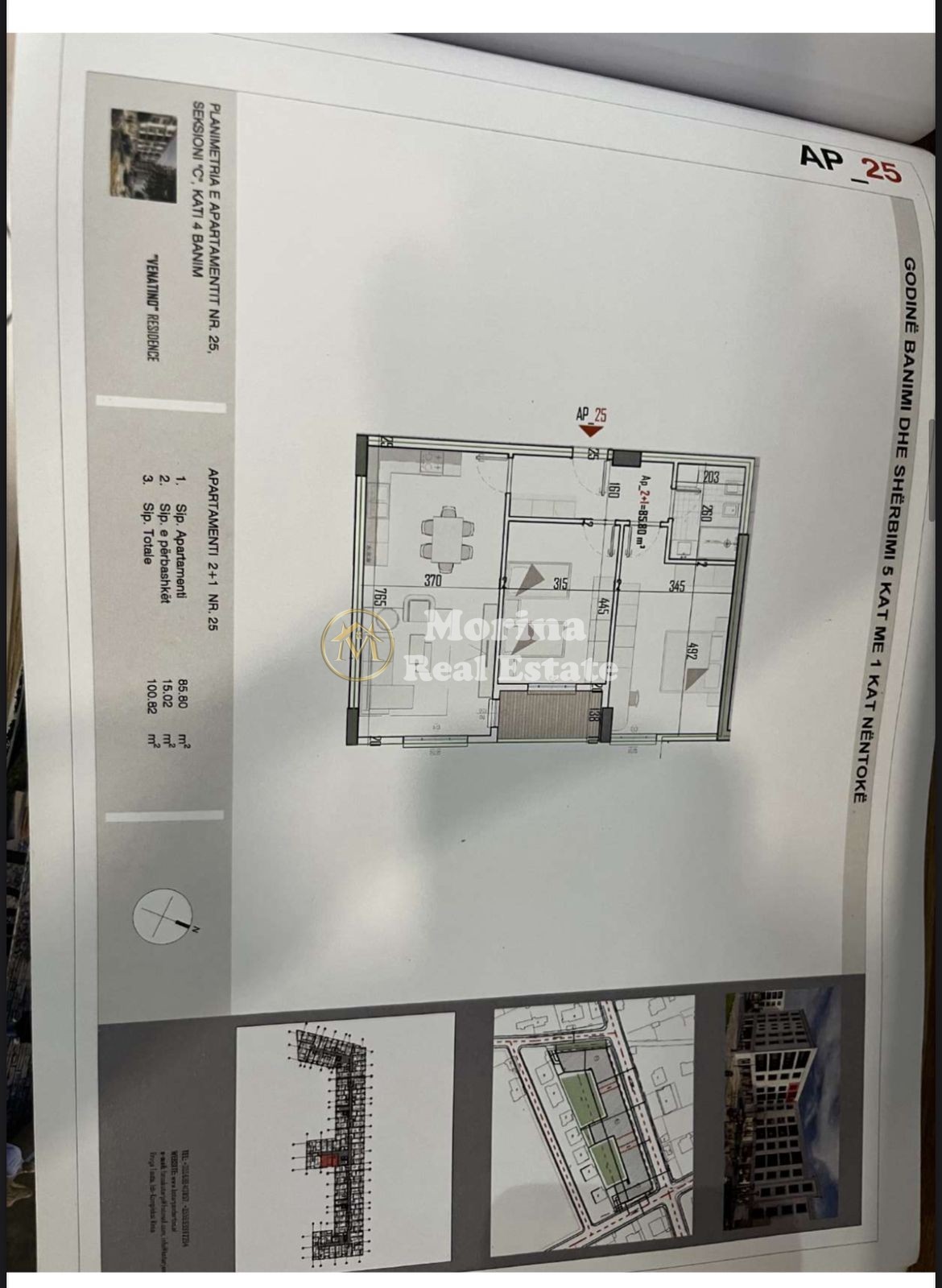 Shitje | apartament 2 + 1 | laknas | 80700 €