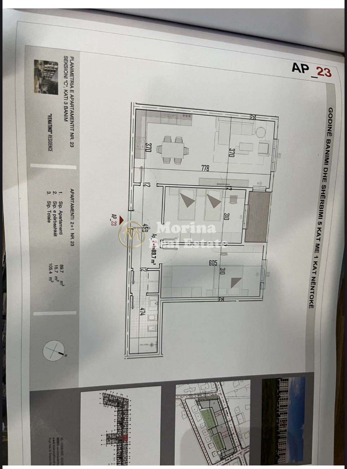 Sale | 2 + 1 apartment | laknas | €84,600