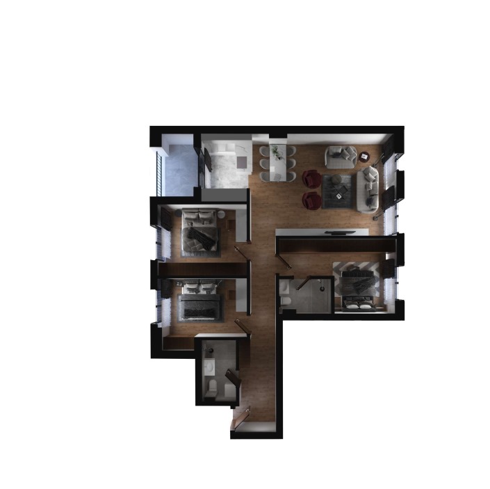 Apartment for sale – 118.78 m² | Prishtina e Re, prime resido