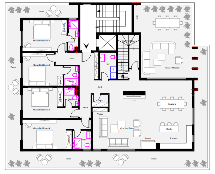 Penthouse for sale | beqir kastrati street, Gjakova (near “Vllaznimi” stadium)