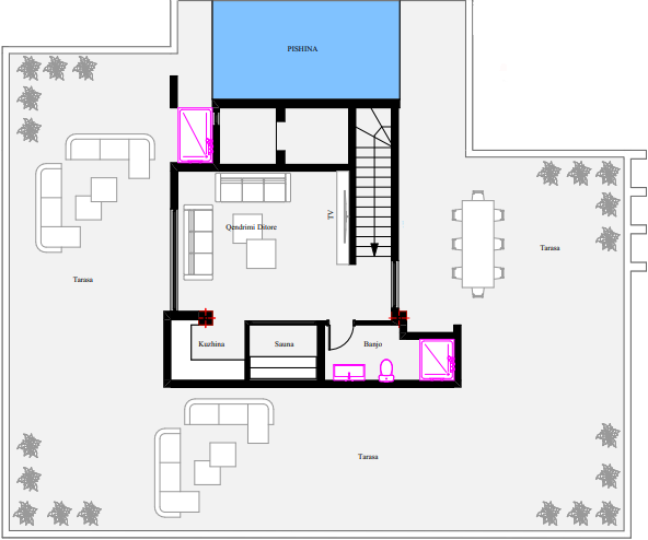 Penthouse for sale | beqir kastrati street, Gjakova (near “Vllaznimi” stadium)