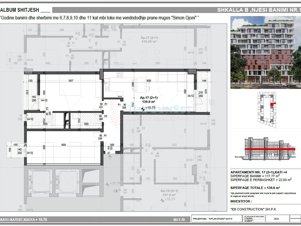 Apartamentos 1+1 e 2+1 à venda - campo da aviação