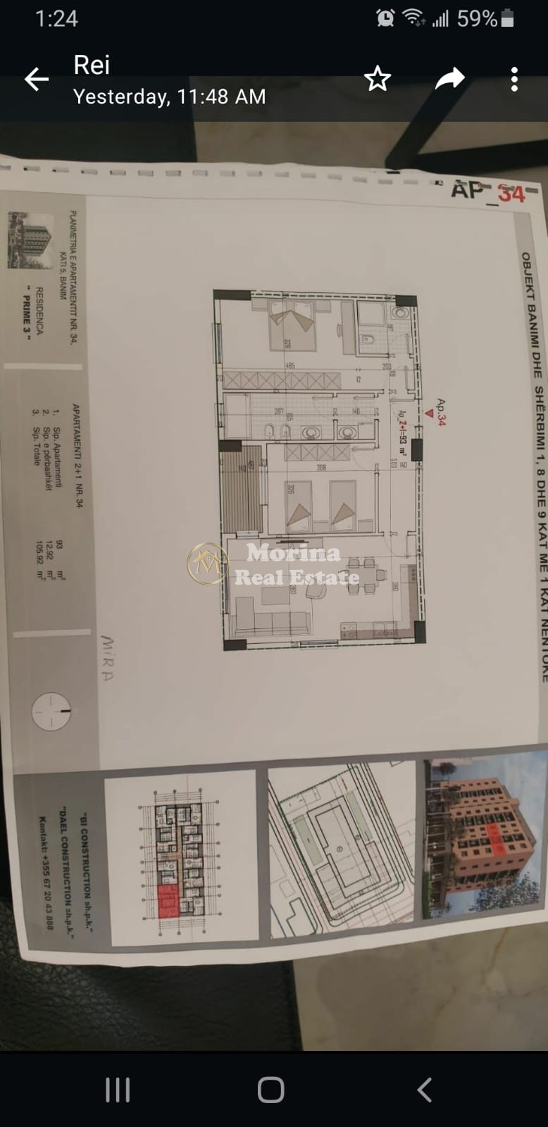 Venda | apartamento 2 + 1 | município de kamëz | €98.200