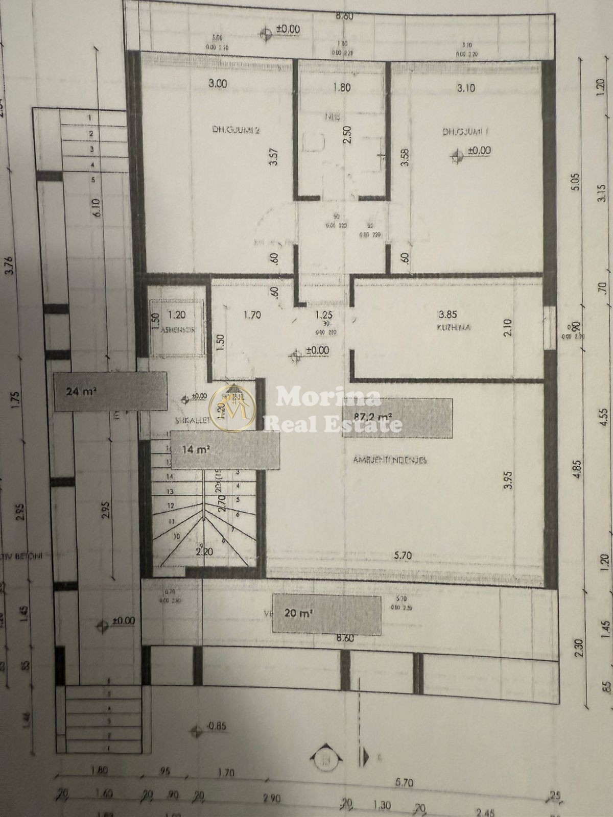 Shitje | apartament 2 + 1 | liqeni i farkës | 295000 € (6)