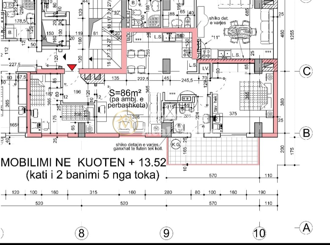 Vendita | appartamento 2 + 1 | zogu i zi | 195000 € (5)