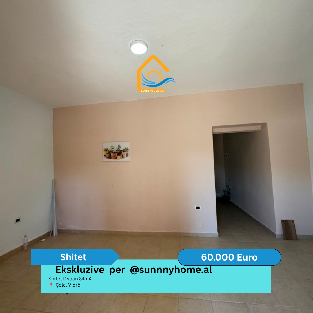 ‼️ esclusivo a Vlorë!! @sunnyhome.al ‼️ negozio di 34 m² in vendita çole, Vlorë prezzo: 60.000 euro