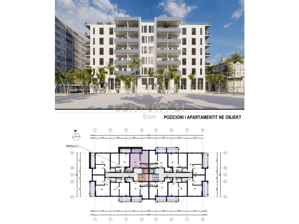 Shitet apartament 1+1 prane detit ne golem, ndertim i ri !
