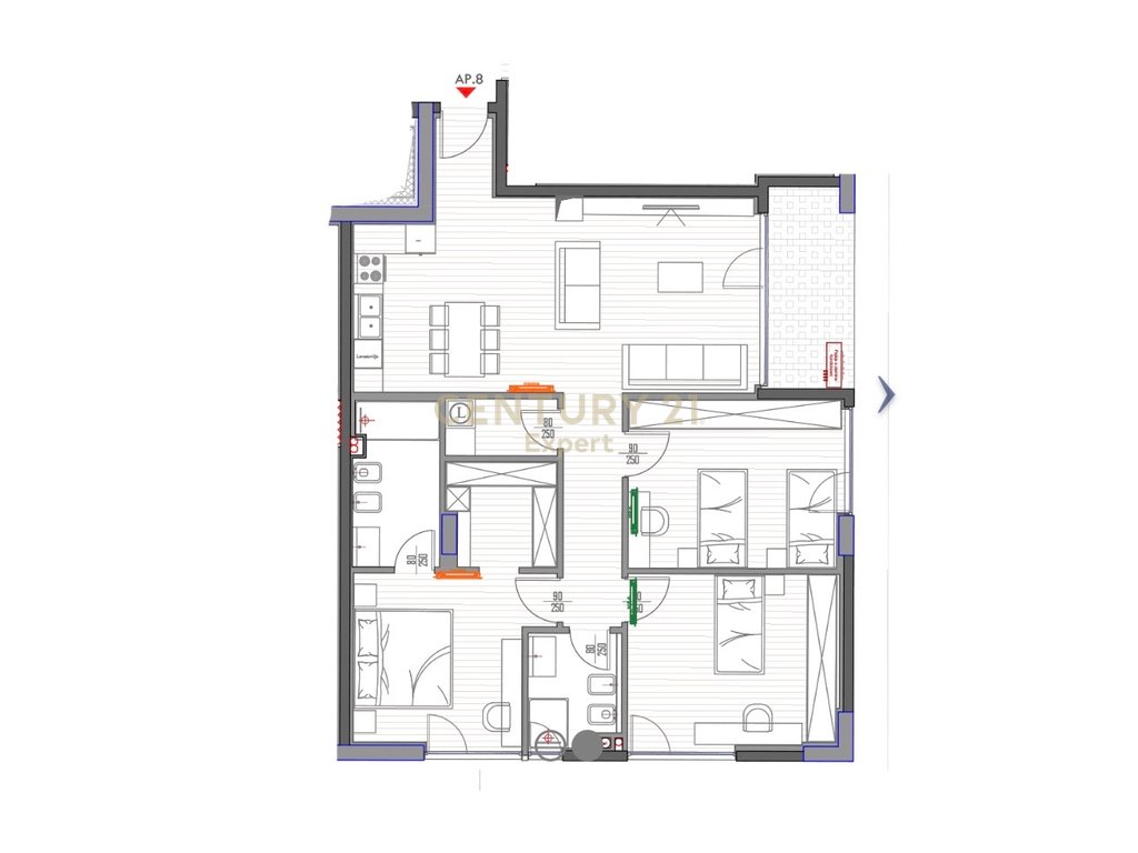 Apartament+ 2 parkime te liqeni i thate.