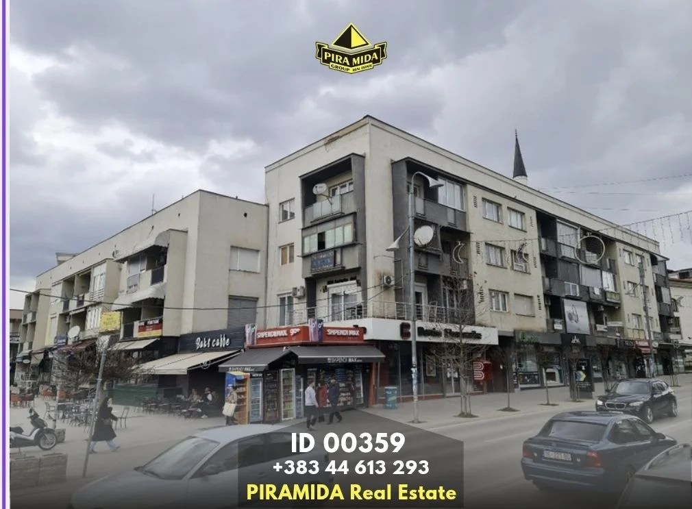Local commercial à louer 200/m² au centre de Gjilan – Kosovo