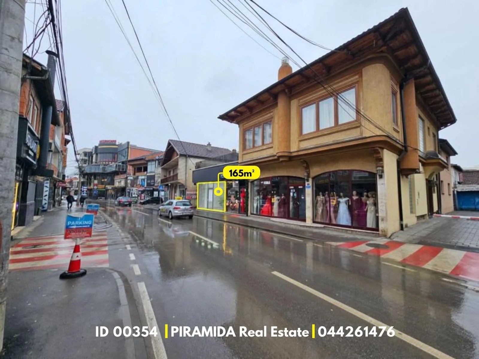 Lokal 165/m² zur miete im zentrum von Gjilan