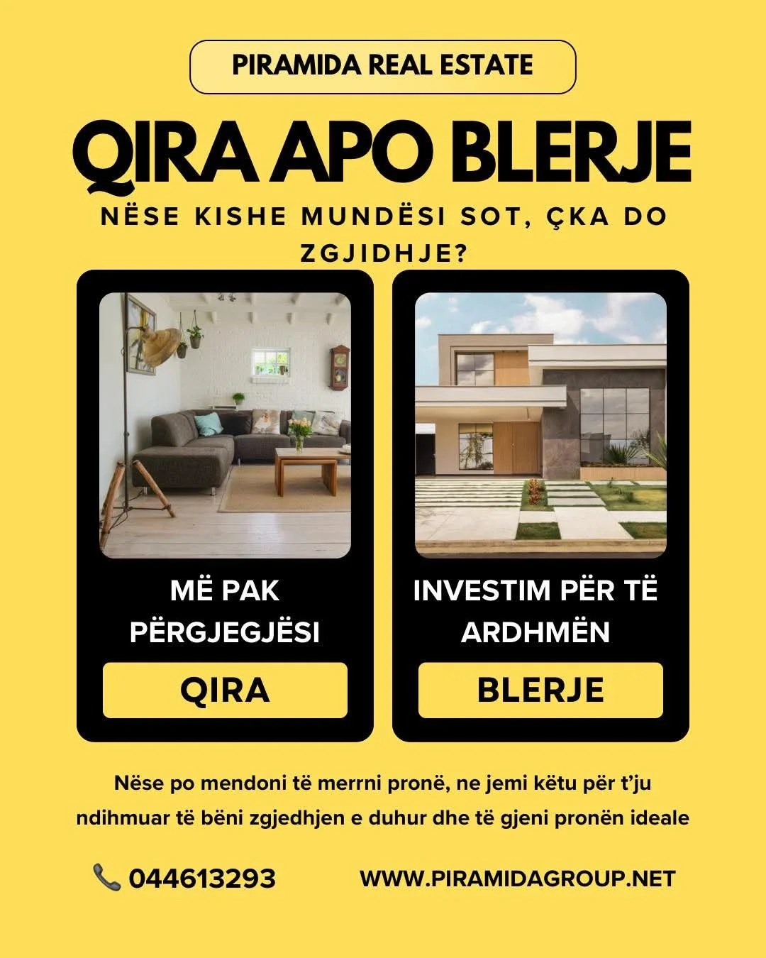Affitto o acquisto – Prishtinë kosovo