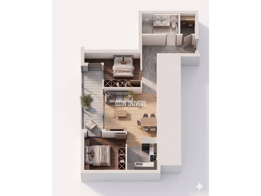 Apartment 2+1 zum verkauf bei astiri residence 2!