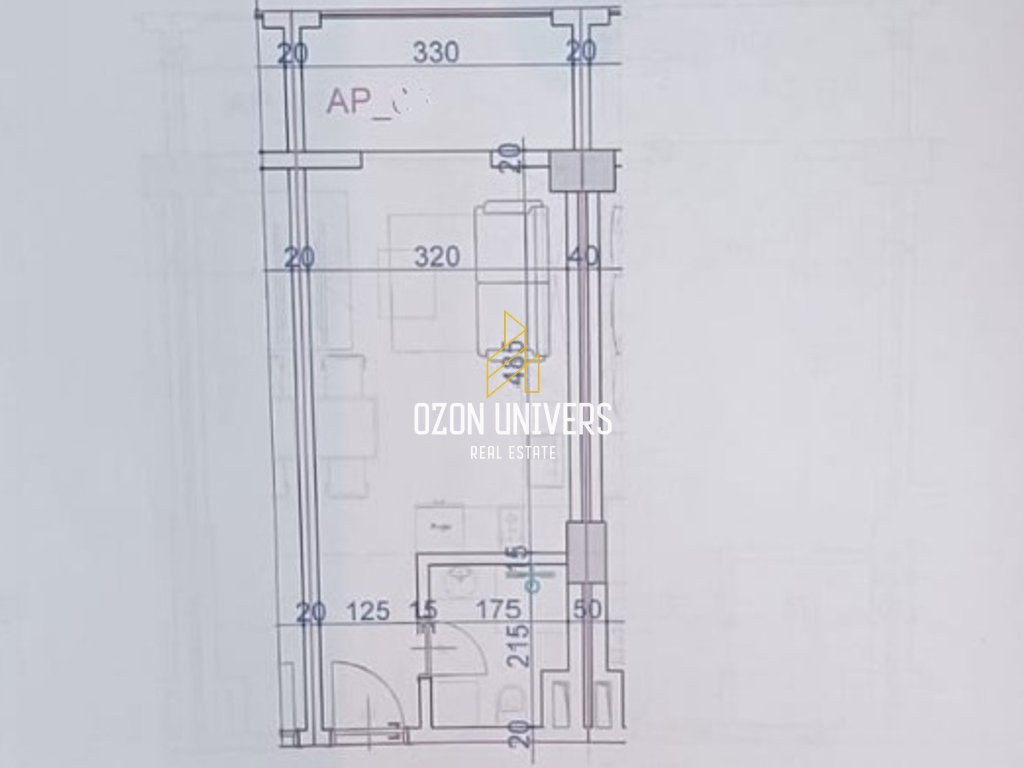 Studio apartament për shitje tek kompleksi viena, golem Kavajë!