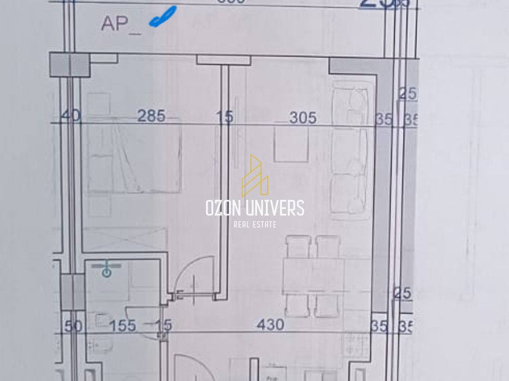 Apartament 1+1 për shitje tek kompleksi viena 2, golem Kavajë!