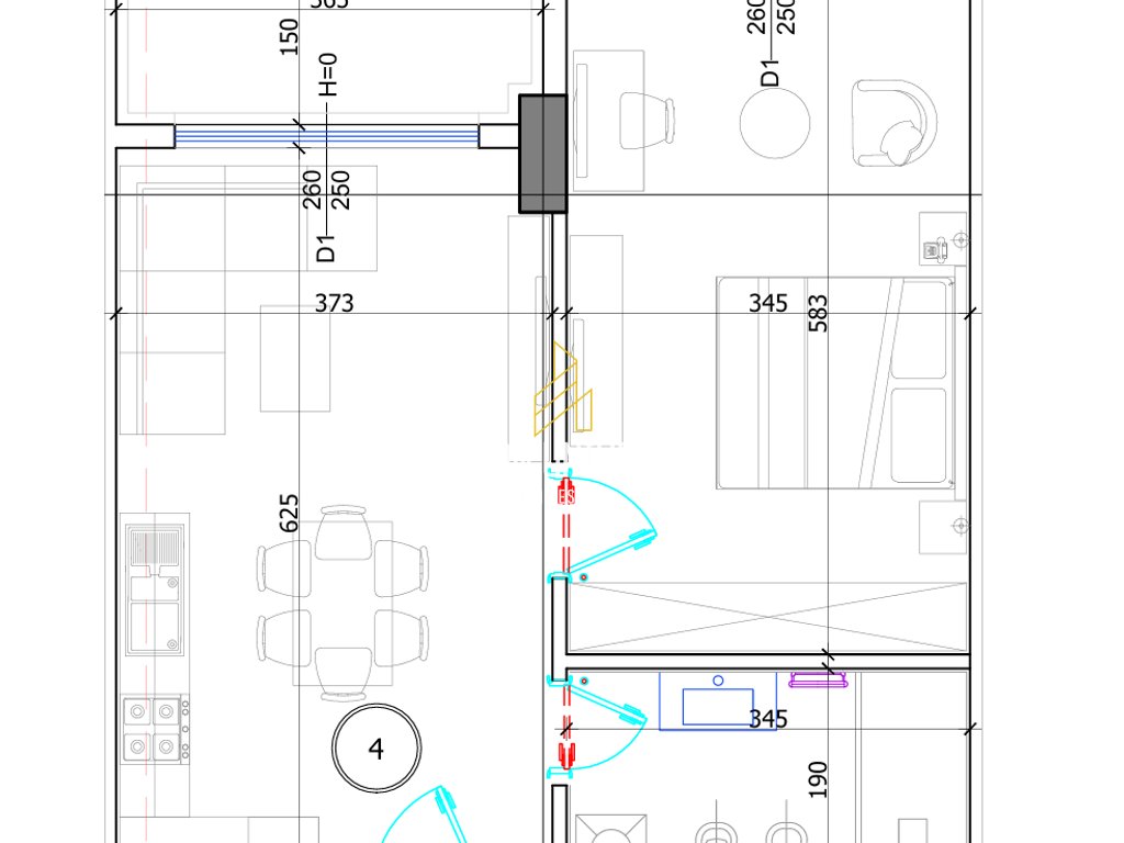 Apartament 1+1 për shitje tek liburna residence, Mali i Robit, Kavajë!