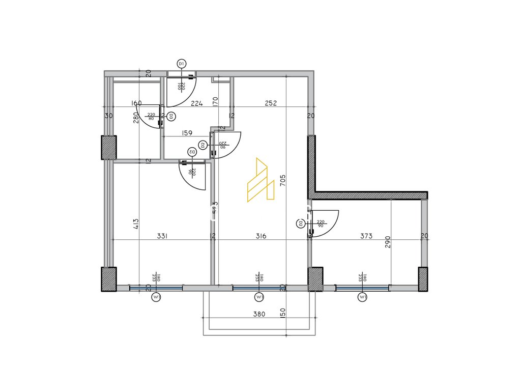 Apartament 2+1 për shitje, adria residence në qerret, Durrës!