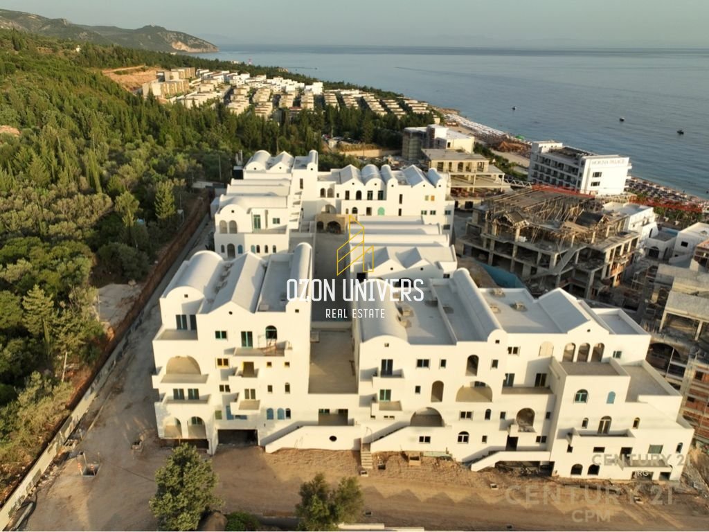 Appartement 1+1 à vendre à santorini 2, dhërmi
