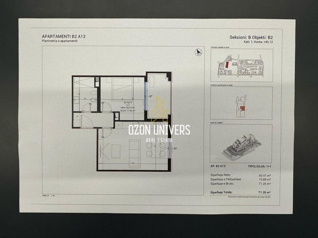 Wohnung zum verkauf in dhermi!