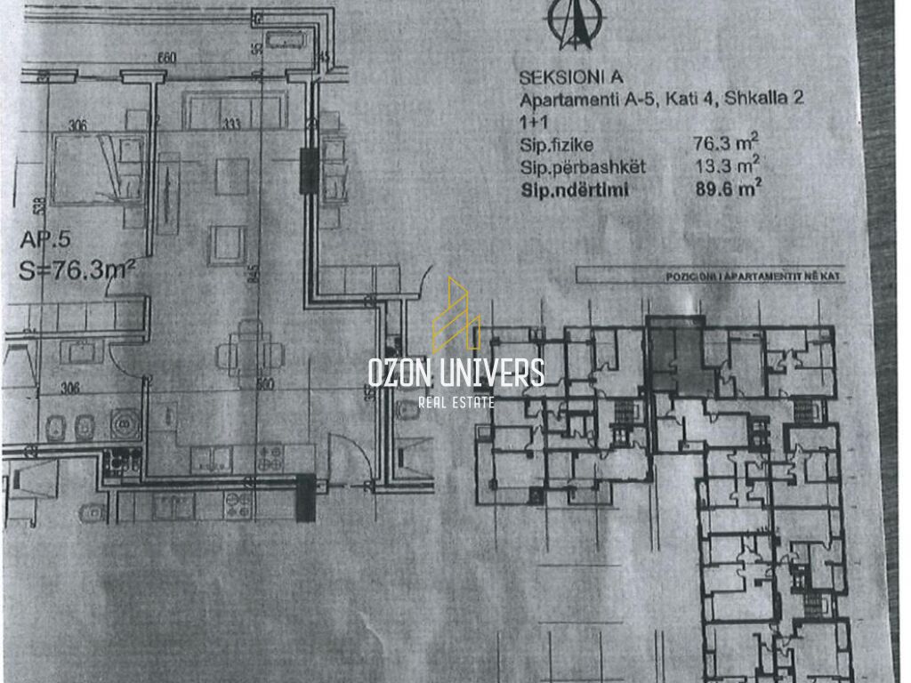 1+1 wohnung zum verkauf in der poseidon residence lungomare Vlora!