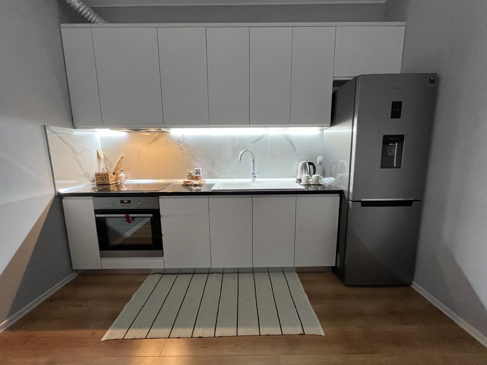 Magnet-komplex bietet möbliertes 1+1 apartment zur miete an