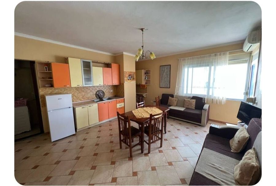 1+1 wohnung in golem durres, zur miete.