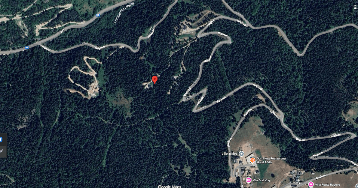 Grundstück zum verkauf 4,5a in kuqishtë – Rugovë, mit eigentumsnachweis.
