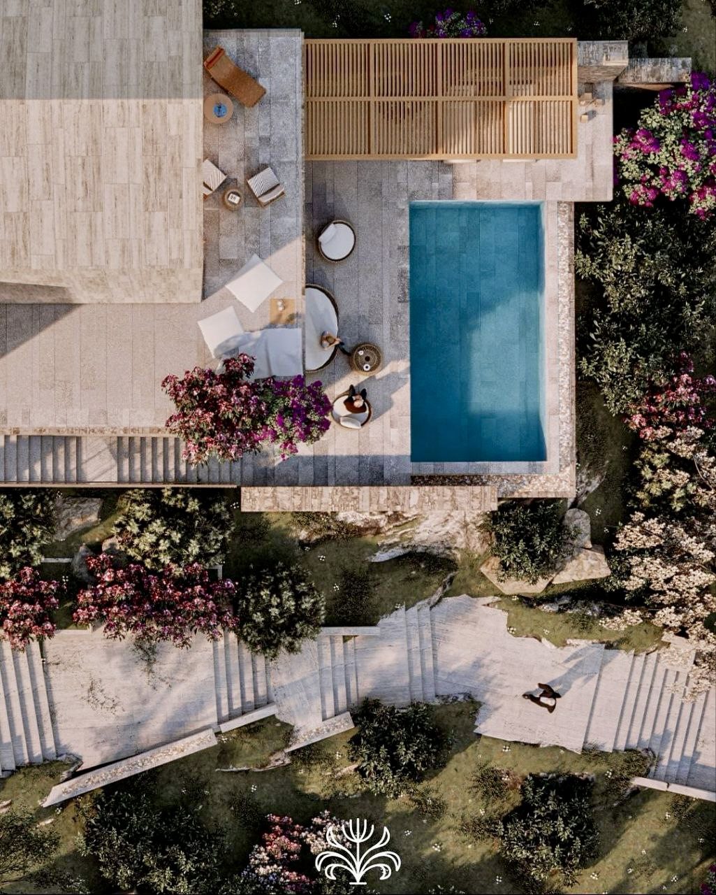 Villa mit pool zum verkauf im green coast village