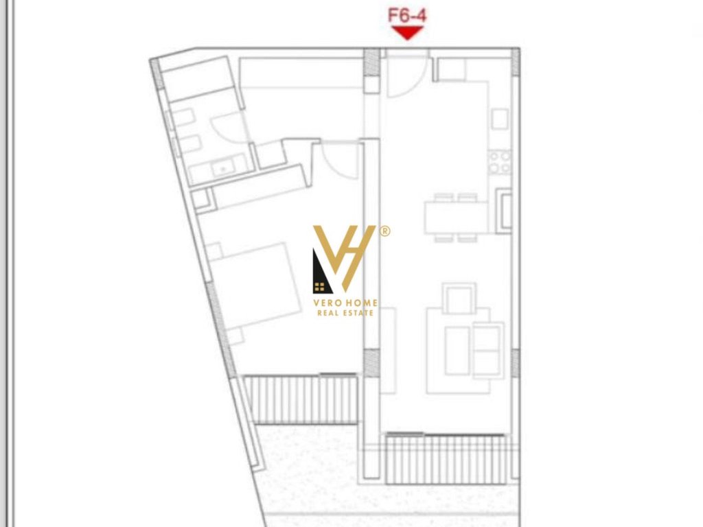 Appartement à vendre 1+1 à sunset residence, palasë 426 000 euro (2)