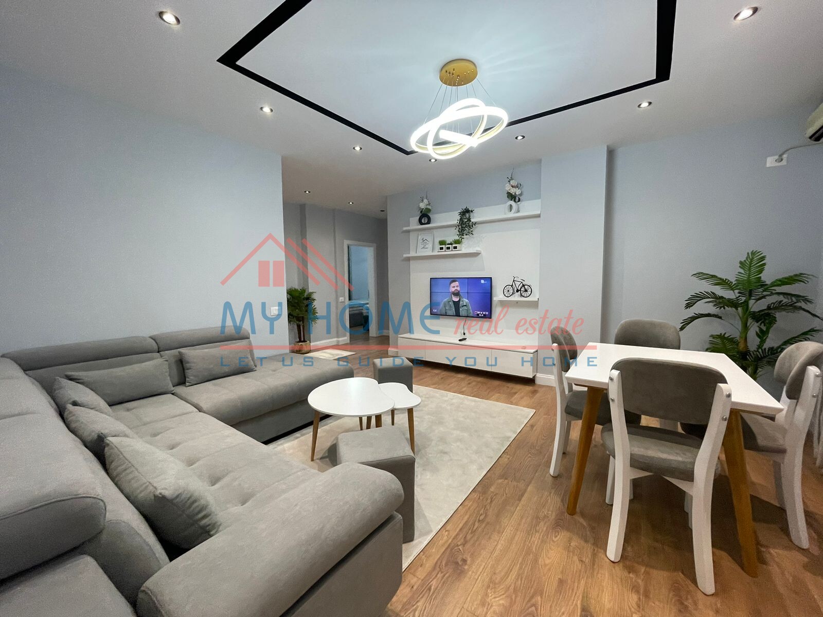 Modernes 2+1 apartment zur miete im bereich 21 dhjetori - my home real estate
