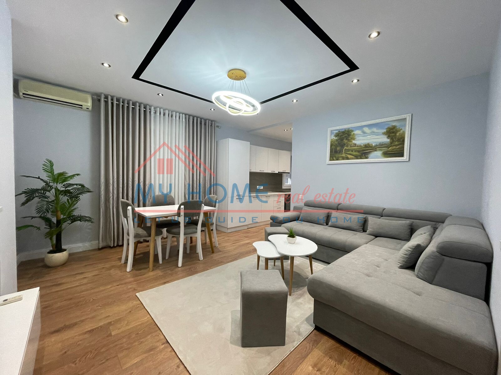 Modernes 2+1 apartment zur miete im bereich 21 dhjetori - my home real estate