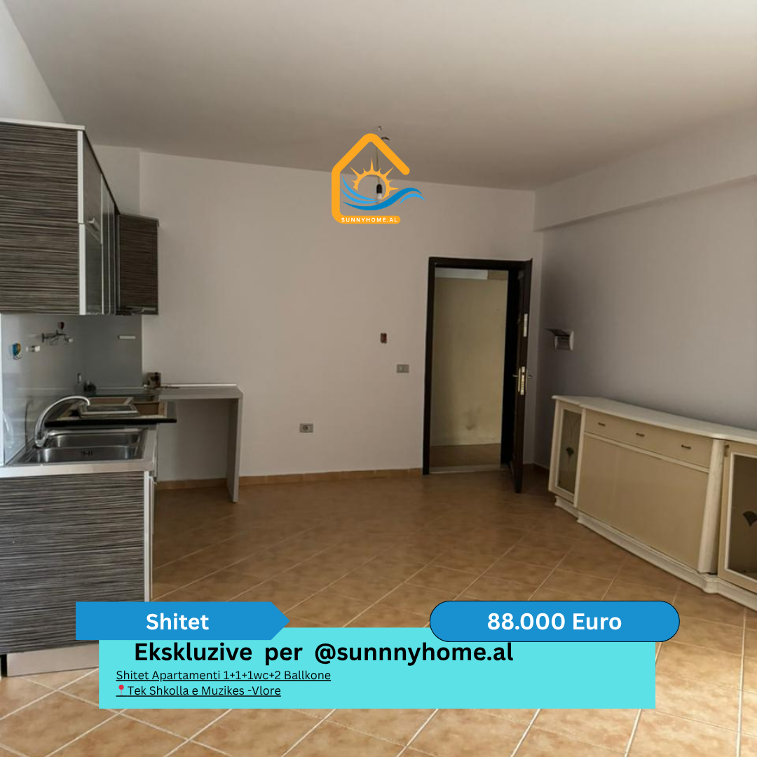 ‼️ exclusive on @sunnyhome.al ‼️ private house for sale 2+1 + 1 wc + 1 balcony (land + building) fabrika e tullave – Vlorë price: 175,000 euros