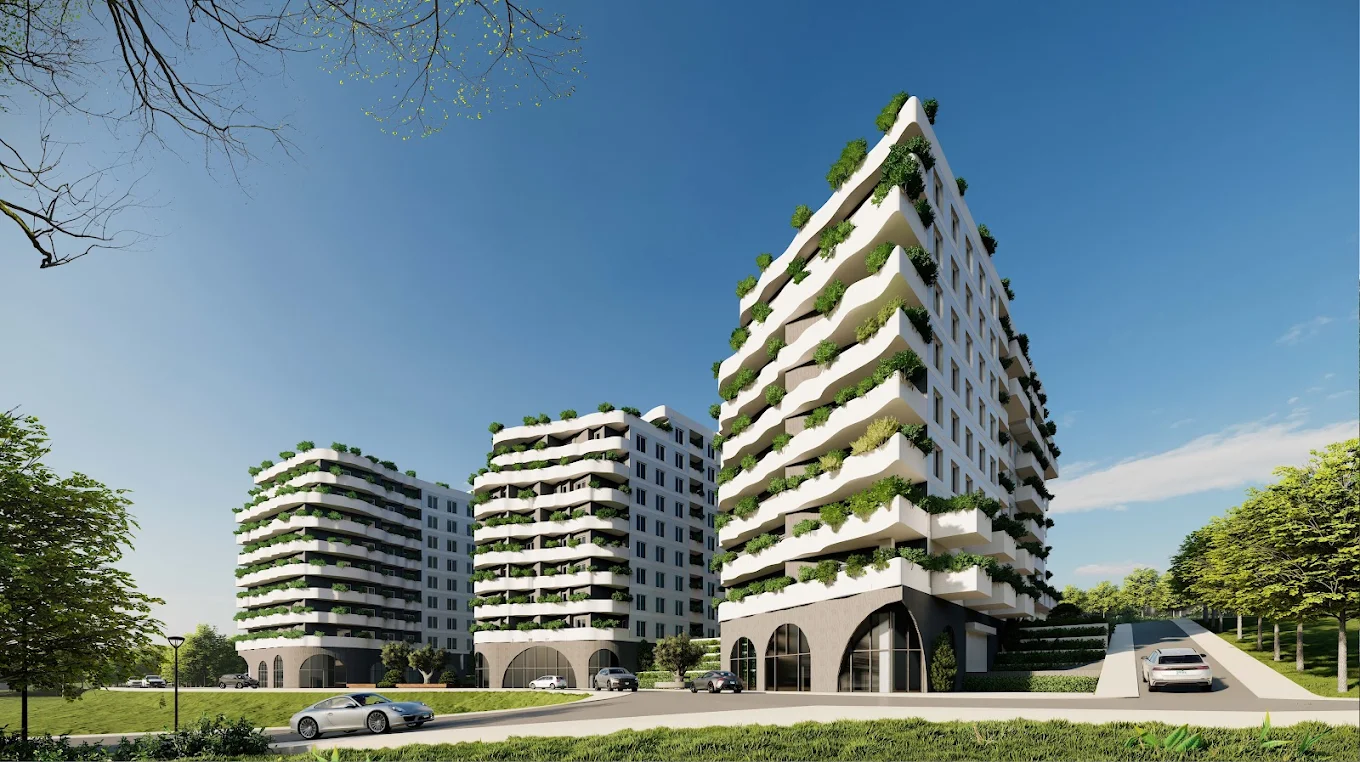 Shitje | apartament 1 + 1 paskuqan, aluna complex | 84000 € (2)