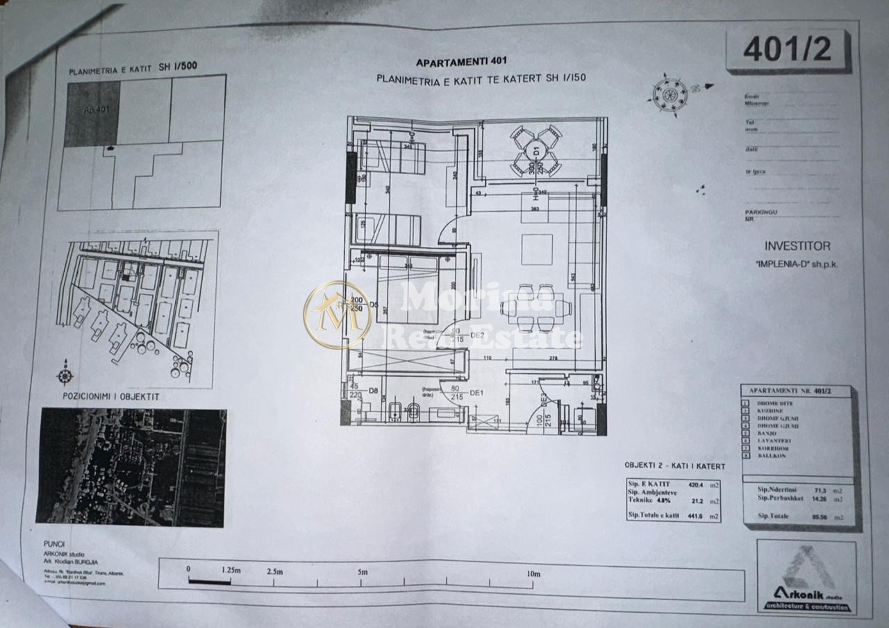 Shitje | apartament 2 + 1 |liburna residence/ golem/ Durrës | 119700 €
